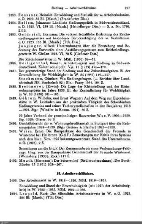 18. Arbeitsverhältnisse