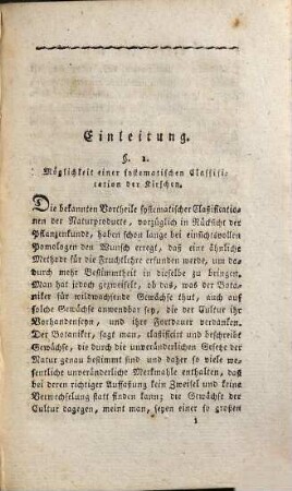 Systematische Classification und Beschreibung der Kirschensorten