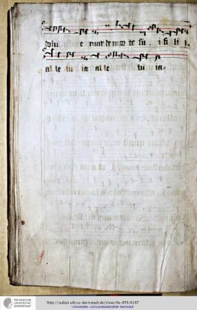 Das Ganze endet: ... doluerunt de morte sui filii / alleluia alleluia