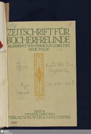 124-124b. Lynar, Rochus Friedrich von