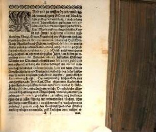Ausführlicher Bericht über die 1649 durch die Kays. ... Commissarios bey der Stadt Augspurg vorgenommenen Execution in Geist- und Weltlichen Sachen nach dem Oßnabrücker Friedens-Schluß