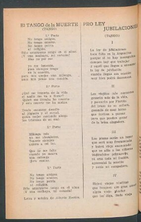 El tango de la muerte : (Tango)
