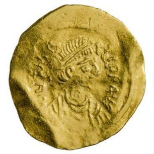 Münze, Tremissis, 582 - 602