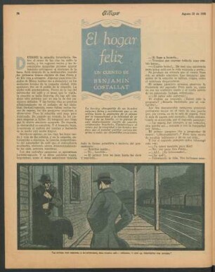El hogar feliz : Un cuento