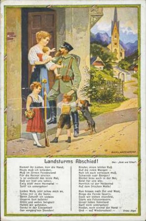 Landsturms Abschied!