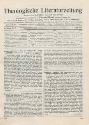194 [Rezension] Dold, Alban (Hrsg.), Lateinische Fragmente der Sapientialbücher aus dem Münchener Palimpsest CLM 19105