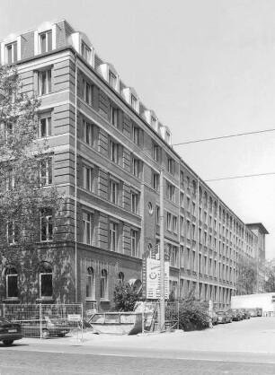 Ehem. Frankfurter Bettfedernfabrik; Frankfurt, Hanauer Landstraße 287, Hanauer Landstraße 289