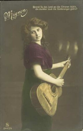 Mignon - Kennst du das Land, wo die Citronen blüh'n [...]