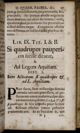 Lib. IX. Tit. I. & II.