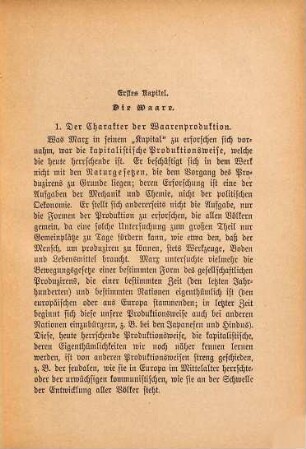 Karl Marx' oekonomische Lehren : gemeinverständlich dargestellt und erläutert