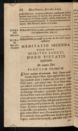 388-393, Hora VIII - IX