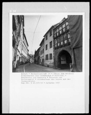 Haus Zum Güldenen Kröhenbacken / Krönbacken
