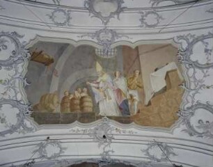 Der heilige Nikolaus erweckt drei getötete Kinder zum Leben