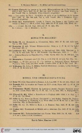 X. Miniatur-Malerei (Nr.506-512)