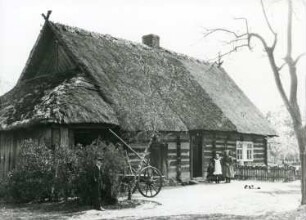 Spreewald. Spreewaldhaus. Haupteingangsseite