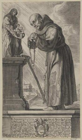 Bildnis des Fr. Innocentivs a Clvsa