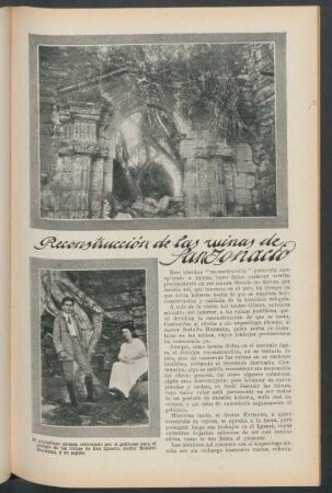 Reconstrucción de las minas de San Ignacio