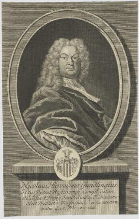 Bildnis des Nicolaus Hieronymus Gundlingius