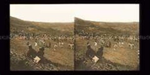 Soldaten im Feldlager bei La Paz