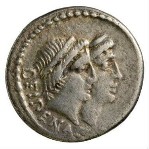 Münze, Denar, 47 v. Chr.