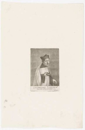 Bildnis des Leonhard Ölhafen