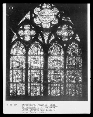 Fenster mit dem Leben Christi und seiner Wundertaten