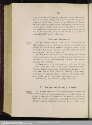 XI. Schlacht- und Viehhof zu Chemnitz
