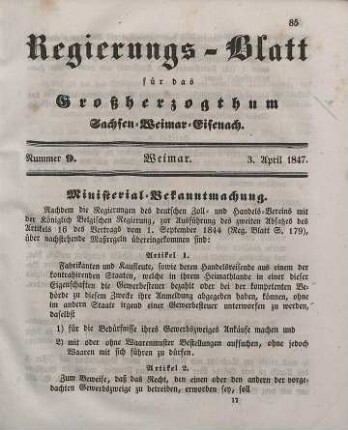 Nr. 9 : 3. April 1847