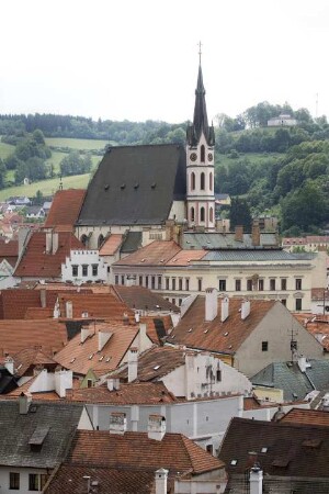 Katholische Kirche Sankt Veit, Böhmisch Krumau, Tschechische Republik