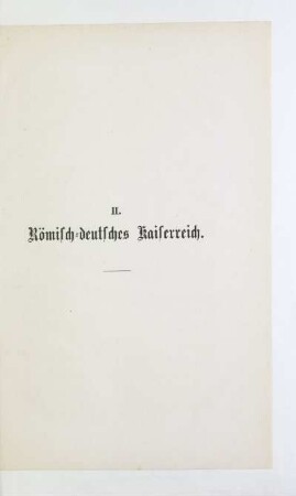 II. Römisch-deutsches Kaiserreich
