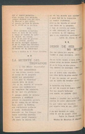 La muerte del trovador : A don Miguel Sagastizábal
