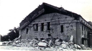 Zerstörungen Zweiter Weltkrieg. Konzerthaus