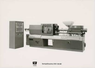 Spritzgießmaschine "DKS 180-360" der Werner & Pfleiderer Maschinenfabrik & Ofenbau