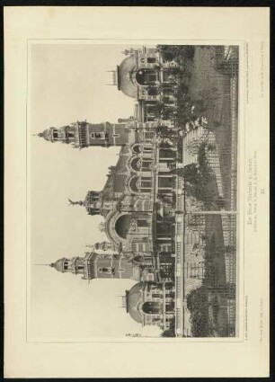 Tafel 23. Die Neue Tonhalle in Zürich. Architekten: Fellner & Helmer, K. K. Bauräte in Wien