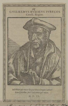 Bildnis des Wilhelm Budaeus