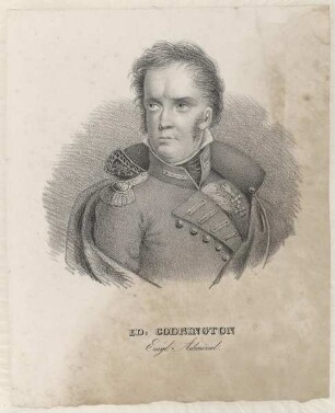 Bildnis des Edward Sir Codrington