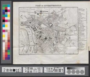 Plan von Aschaffenburg