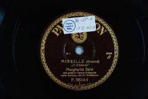 Mireille : "O d'amour" / (Gounod)