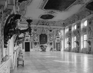 Salem. Ehemalige Zisterzienserabtei, Konventsgebäude, Ostflügel. Kaisersaal (1708; J. Pellandt, F. J. Feuchtmayer)