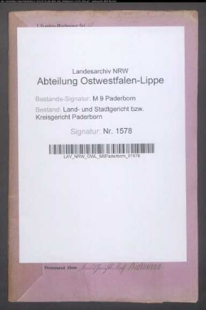 Erblasser: Künneke, Friedrich: