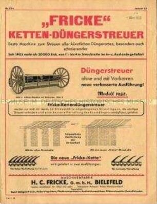 Ketten-Düngerstreuer