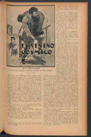El veneno cósmico : (Derechos de traducción al castellano adquiridos por Fray Mocho) - (Continuación)
