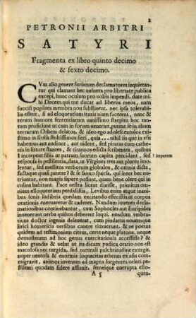 Fragmentum integrum ex antiquo codice Traguriensi