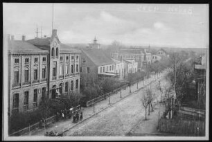 Schulitz. Bahnhofstraße