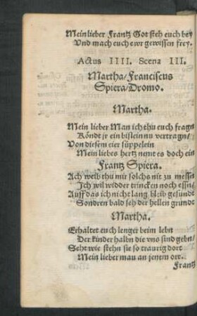 Actus IIII. Scena III.