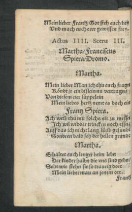 Actus IIII. Scena III.