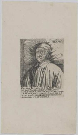 Bildnis des Iohannes Bergius