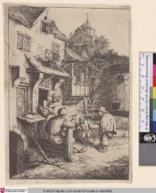 [Der bucklige Violinspieler; The hunchbacked fiddler; Le joueur de violon bossu]