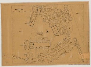 Leeden (Kreis Tecklenburg): Hof Schulte Loose. Lageplan