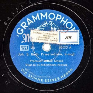 Praeludium, e-Moll | Orgelkonzert, d-Moll